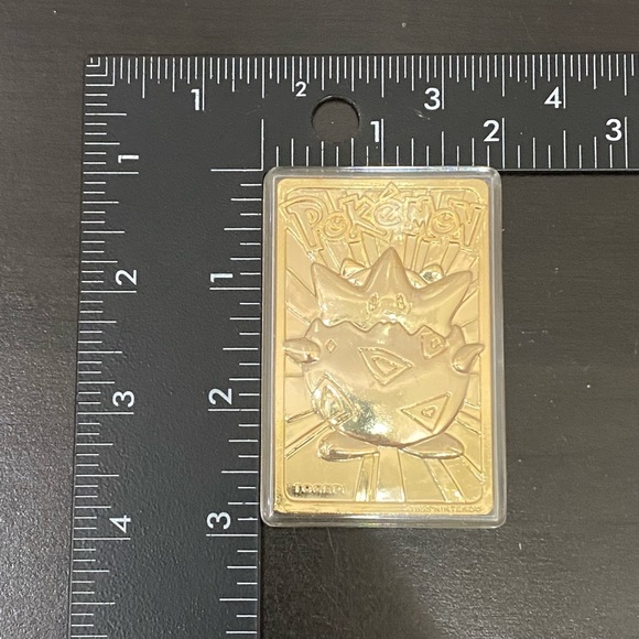 POKÉMON Special Edition Togepi 23k Gold-plated Trading Card w/ COA - Picture 5 of 11